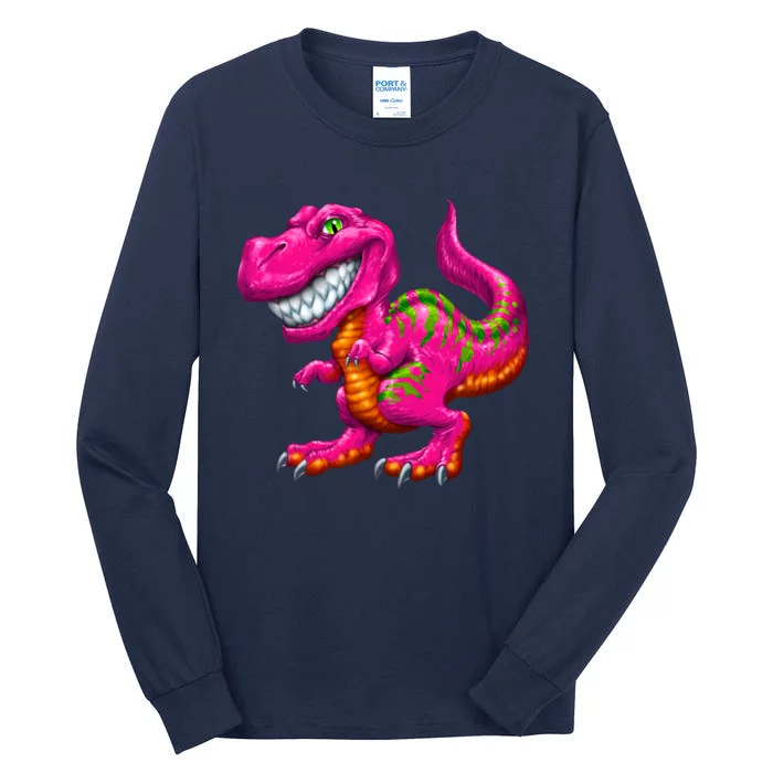 Little TRex Tall Long Sleeve T-Shirt