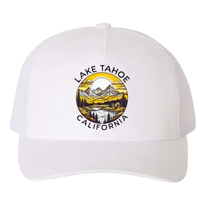 Lake Tahoe Yupoong Adult 5-Panel Trucker Hat