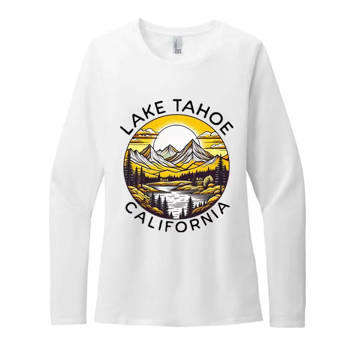 Lake Tahoe Womens CVC Long Sleeve Shirt