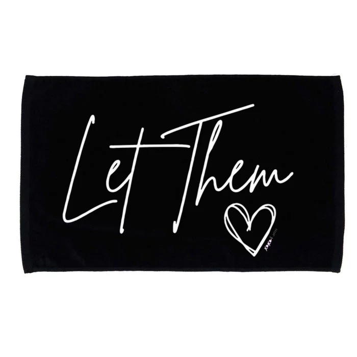 Let Them Microfiber Hand Towel