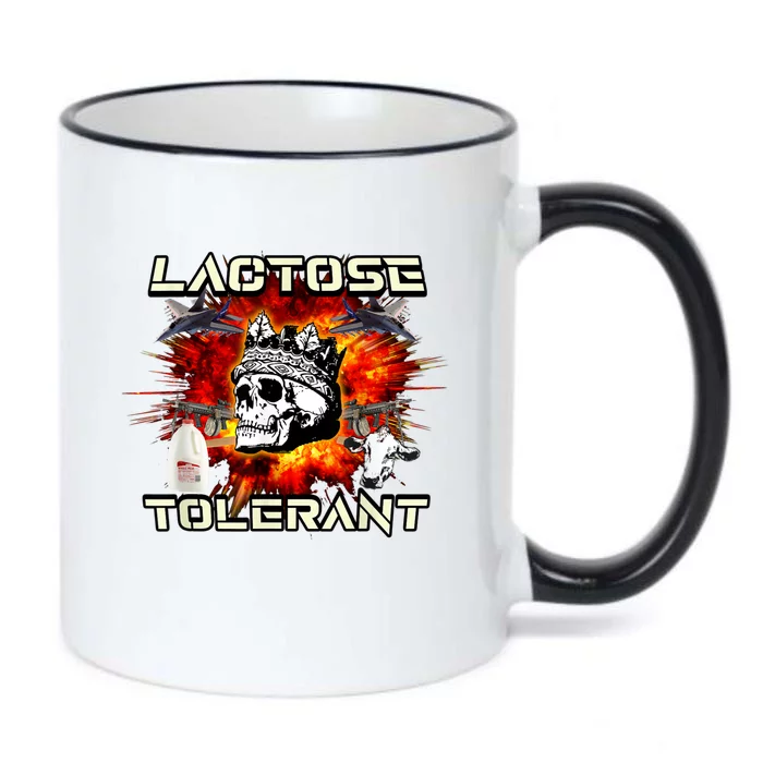 Lactose Tolerant Black Color Changing Mug