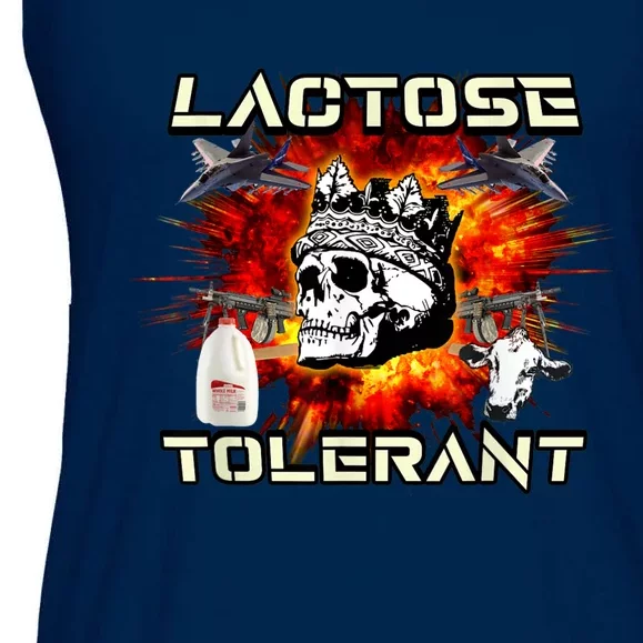 Lactose Tolerant Ladies Essential Flowy Tank