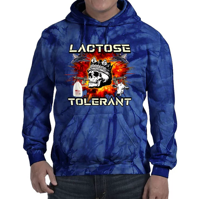 Lactose Tolerant Tie Dye Hoodie