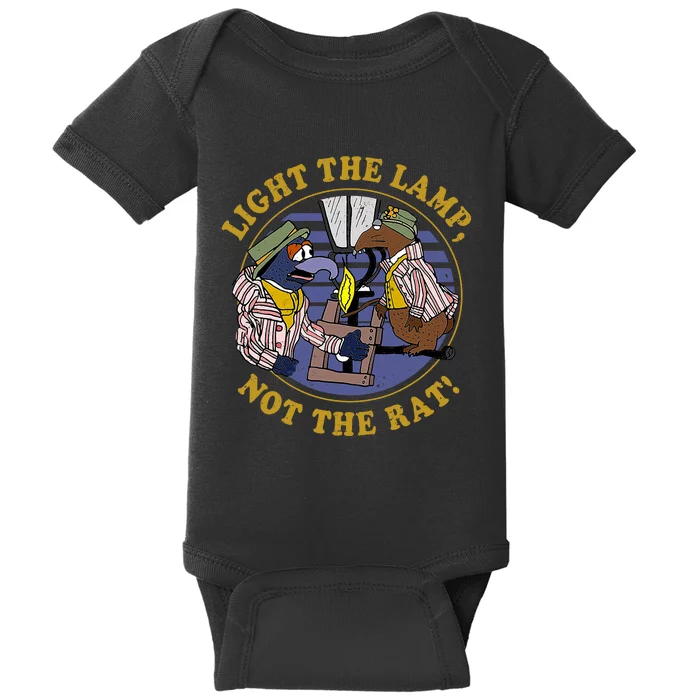 Light The Lamp Not The Rat Baby Bodysuit