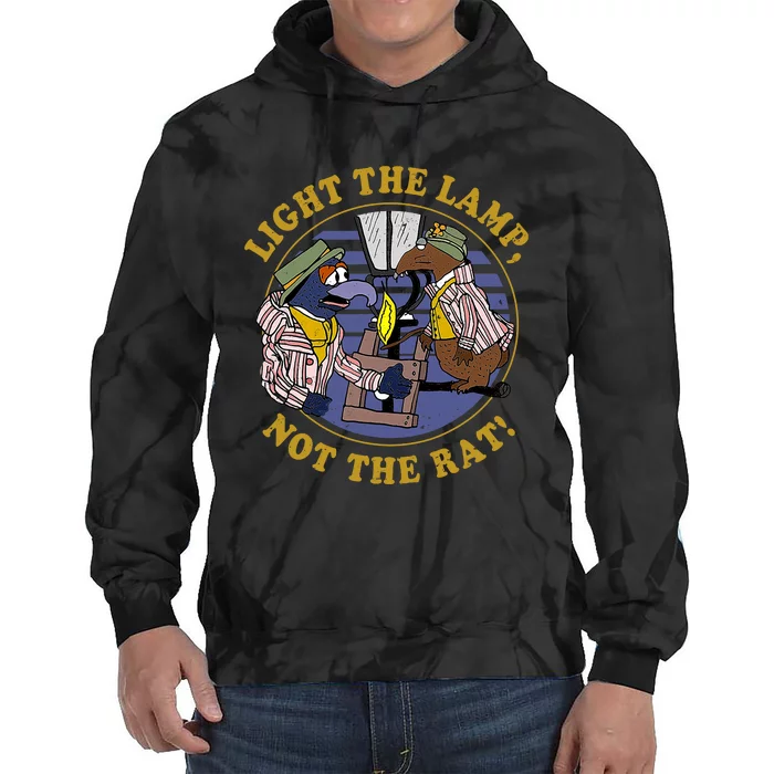 Light The Lamp Not The Rat Tie Dye Hoodie