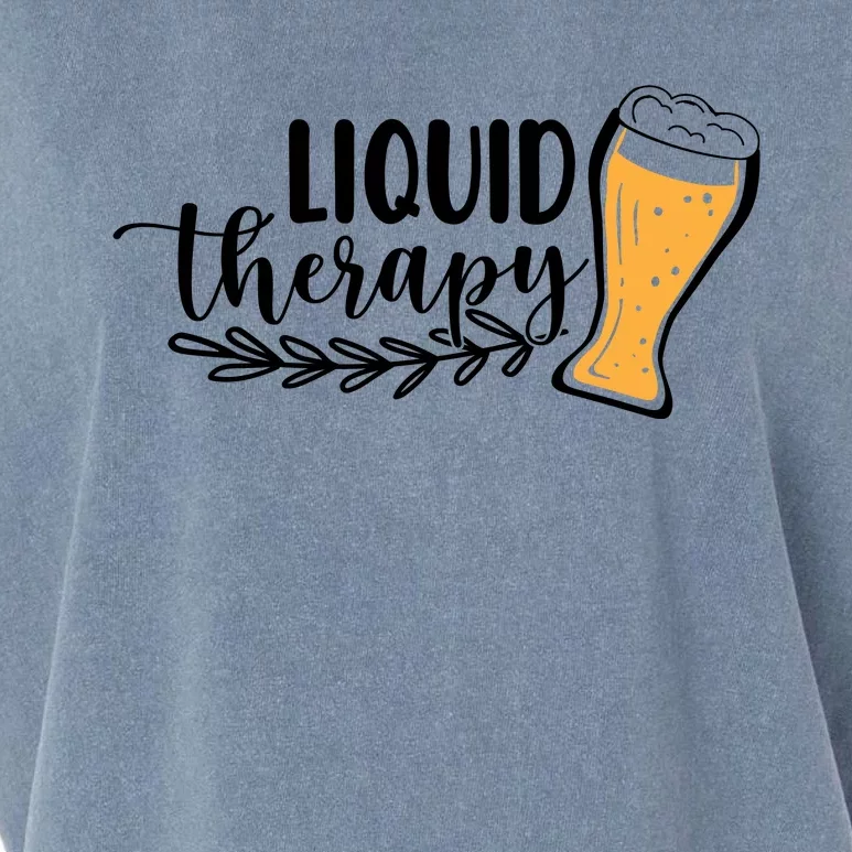 Liquid Therapy Garment-Dyed Women's Muscle Tee