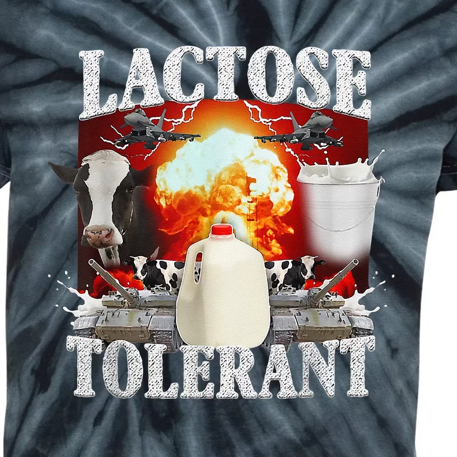 Lactose Tolerant Kids Tie-Dye T-Shirt