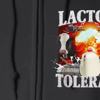 Lactose Tolerant Full Zip Hoodie