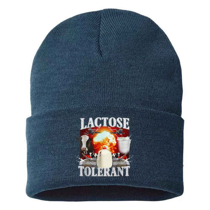 Lactose Tolerant Sustainable Knit Beanie