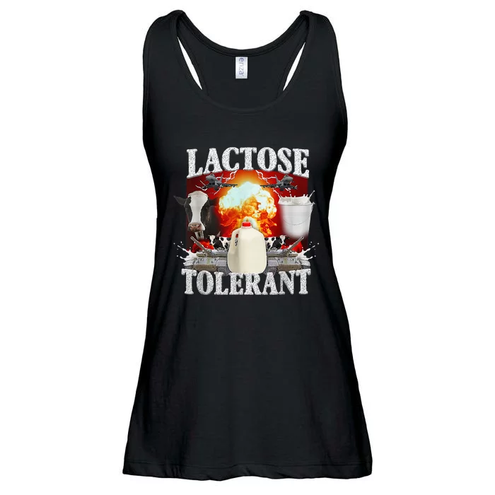 Lactose Tolerant Ladies Essential Flowy Tank