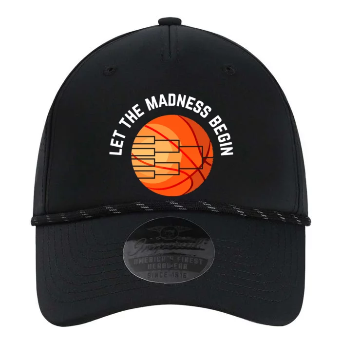 Let The Madness Begin Long Sleeve Basketball Performance The Dyno Cap