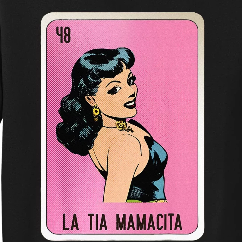 La Tia Mamacita Mexican Slang Chicano Bingo Cards Sweatshirt