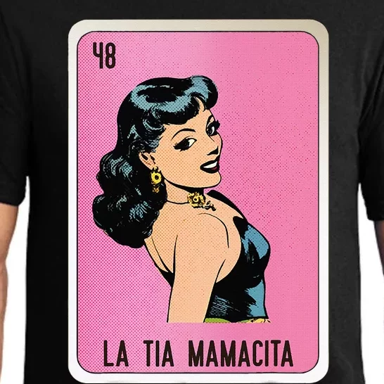 La Tia Mamacita Mexican Slang Chicano Bingo Cards Pajama Set