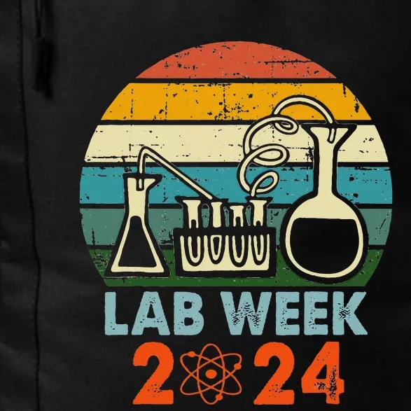 Laboratory Tech Medical Technician Scientist Lab Week 2024 Daily Commute Backpack