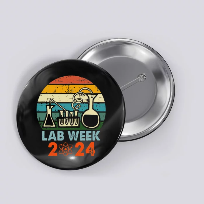 Laboratory Tech Medical Technician Scientist Lab Week 2024 Button