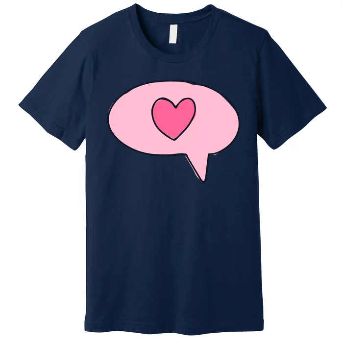 Love Text Message Premium T-Shirt