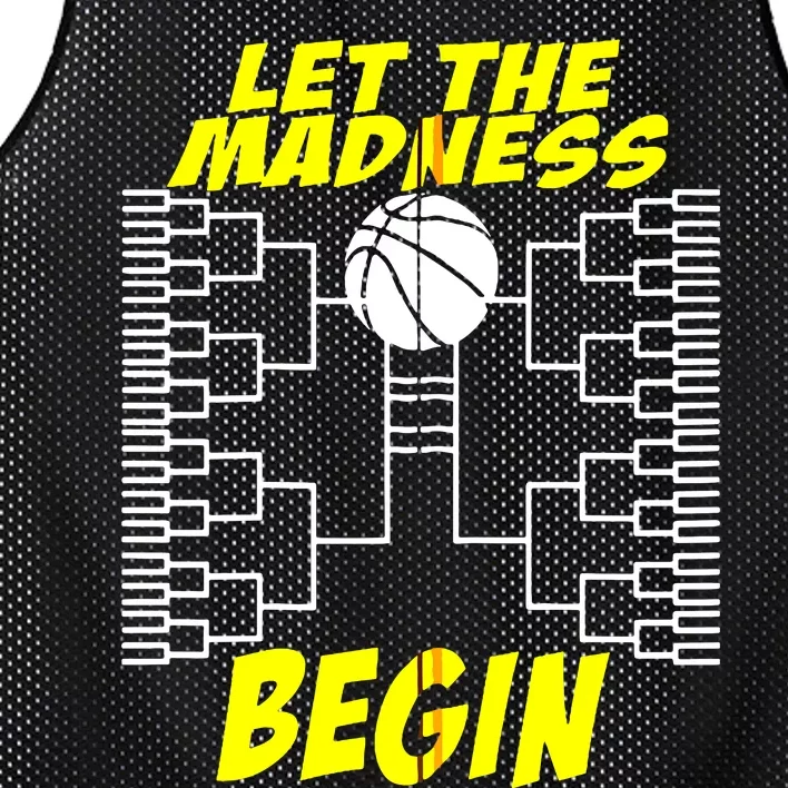 Let The Madness Begin Basketball Madness College Zip Hoodie Mesh Reversible Basketball Jersey Tank