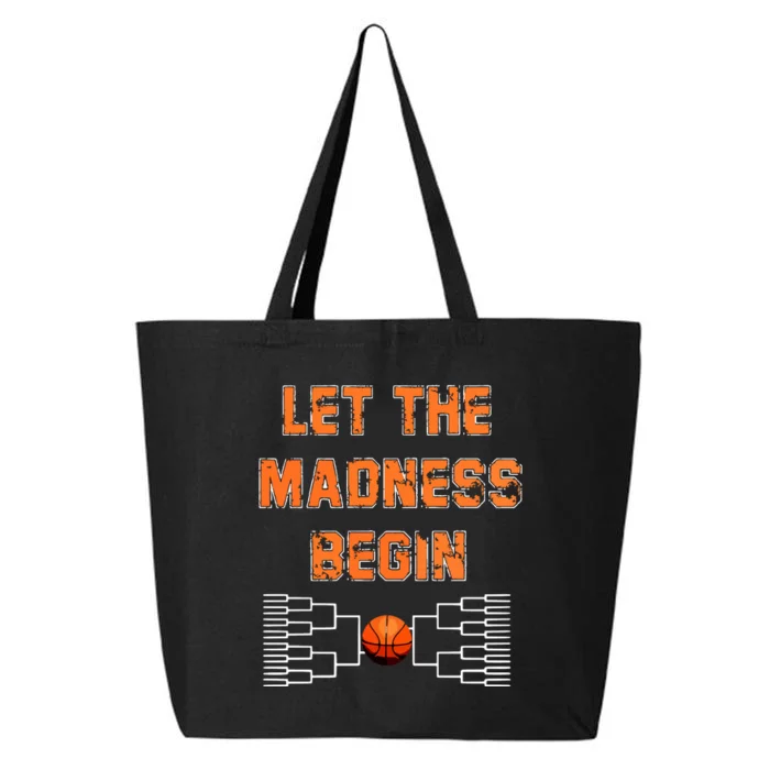 Let The Madness Begin Basketball Hoodie 25L Jumbo Tote