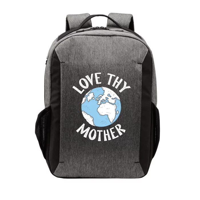 Love Thy Mother Happiest Earth Day Save Nature Global Change Meaningful Gift Vector Backpack