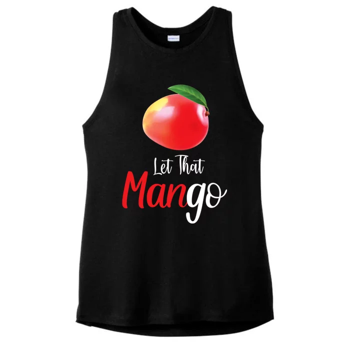 Let That ManGo Ladies Tri-Blend Wicking Tank