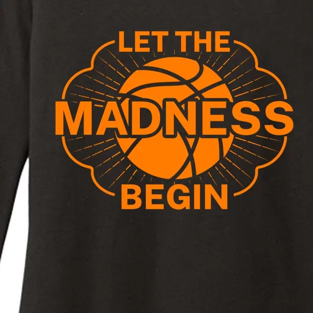 Let The Madness Begin March Madness Womens CVC Long Sleeve Shirt