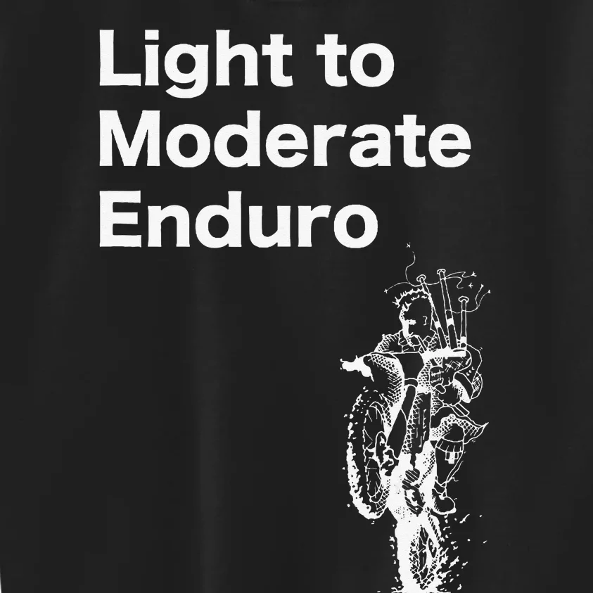 Light to moderate enduro Kids Sweatshirt