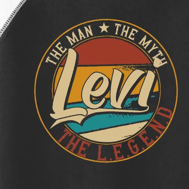 Levi The Man The Myth The Legend Toddler Fine Jersey T-Shirt