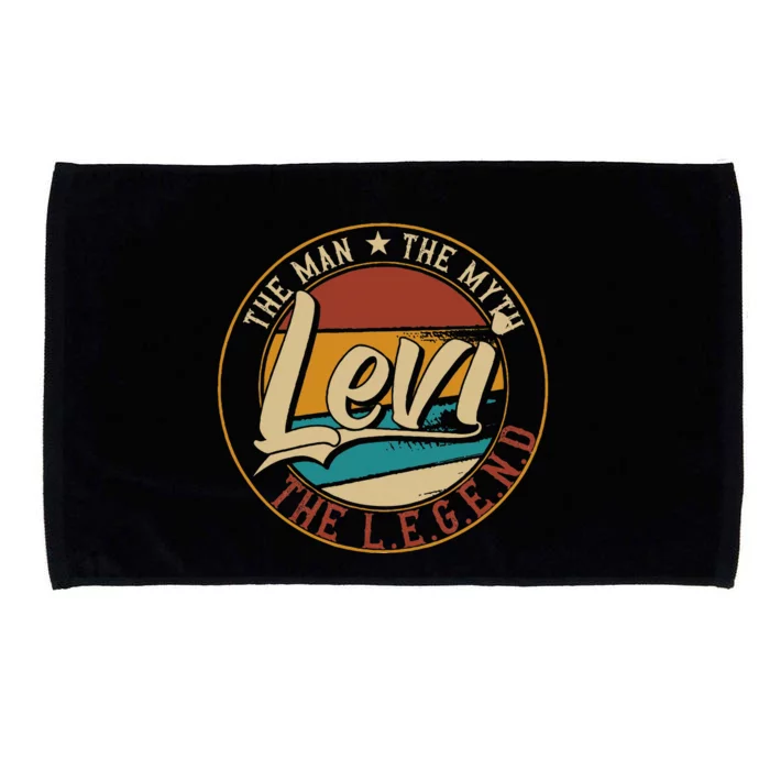 Levi The Man The Myth The Legend Microfiber Hand Towel