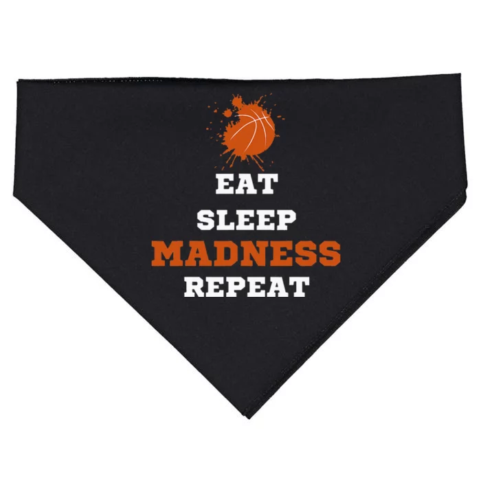 Let The Madness Begin Basketball Madness College USA-Made Doggie Bandana