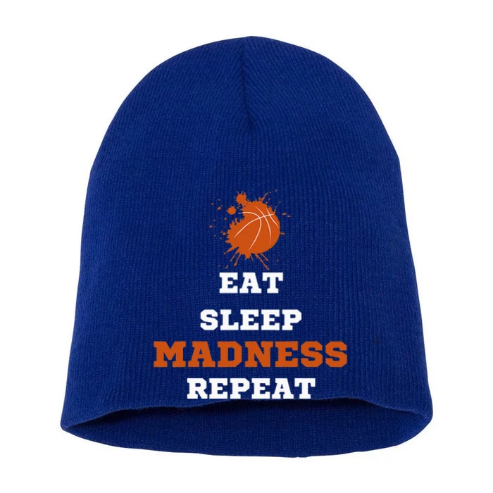 Let The Madness Begin Basketball Madness College Short Acrylic Beanie