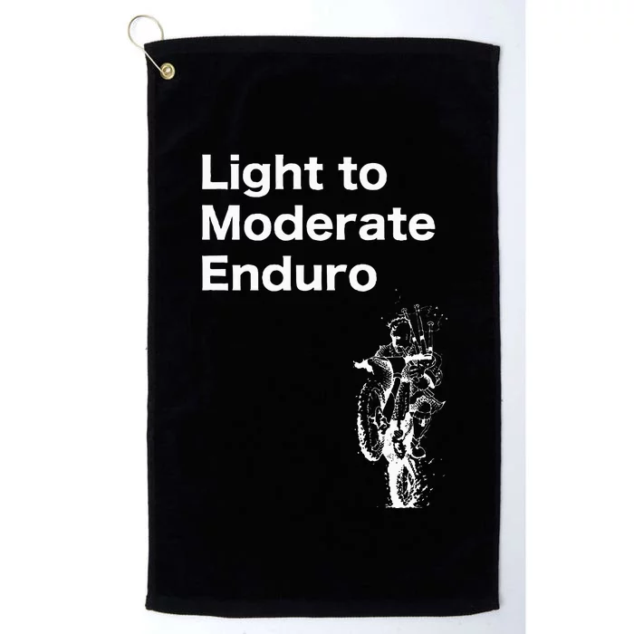 Light To Moderate Enduro Platinum Collection Golf Towel