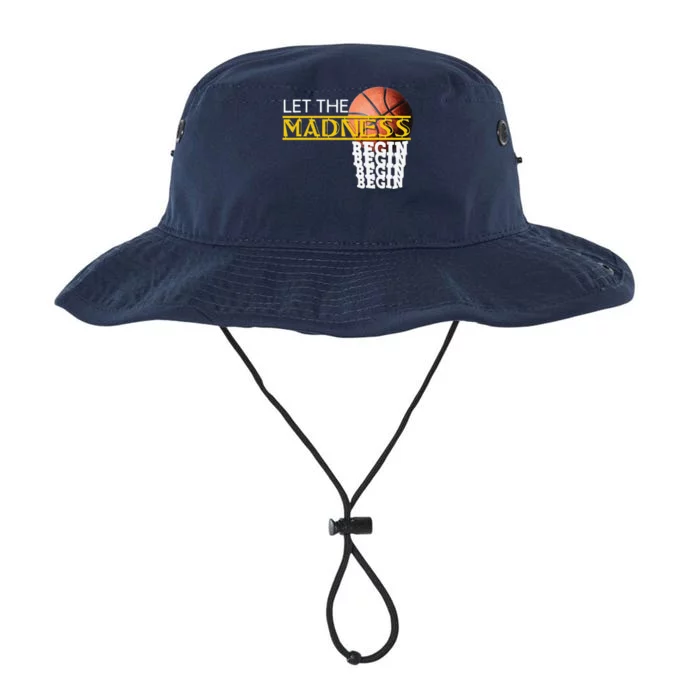 Let The Madness Begin Novelty Basketball Legacy Cool Fit Booney Bucket Hat