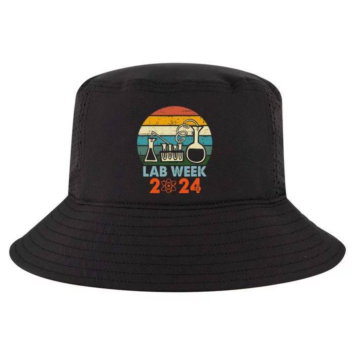 Laboratory Tech Medical Technician Scientist Lab Week 2024 Cool Comfort Performance Bucket Hat