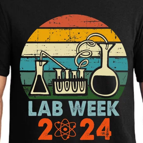 Laboratory Tech Medical Technician Scientist Lab Week 2024 Pajama Set