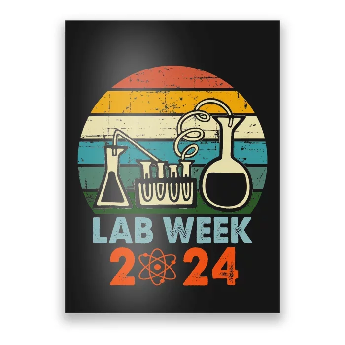 Laboratory Tech Medical Technician Scientist Lab Week 2024 Poster