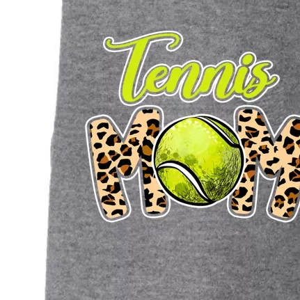 Leopard Tennis Mom Life Game Day Mama Mothers Day Gift Doggie 3-End Fleece Hoodie