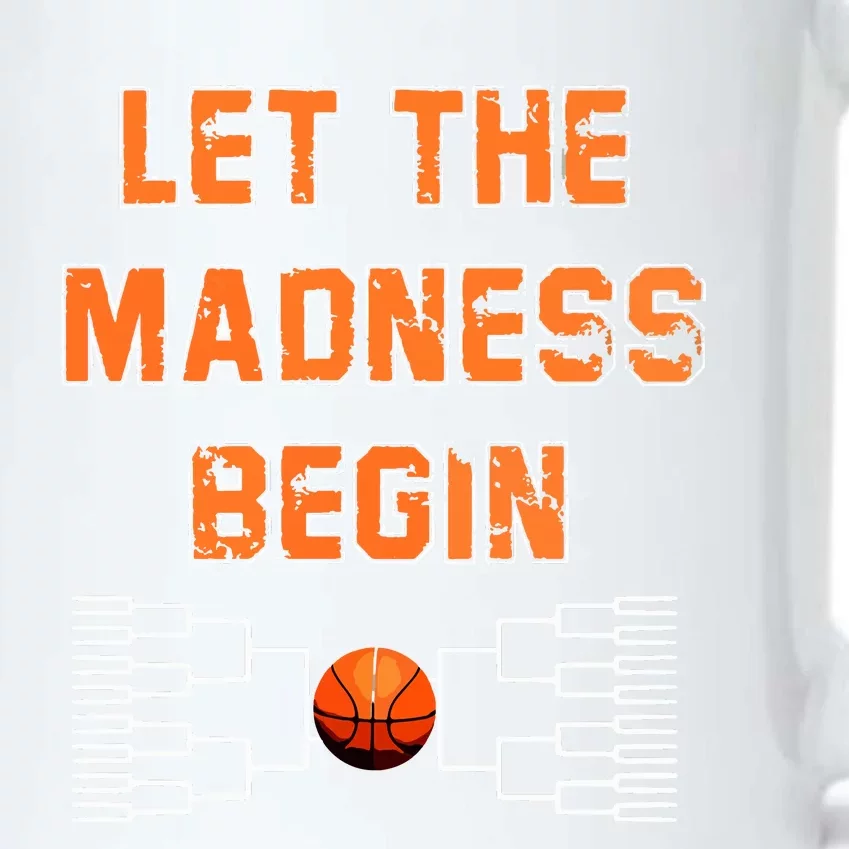 Let The Madness Begin Basketball Hoodie Black Color Changing Mug