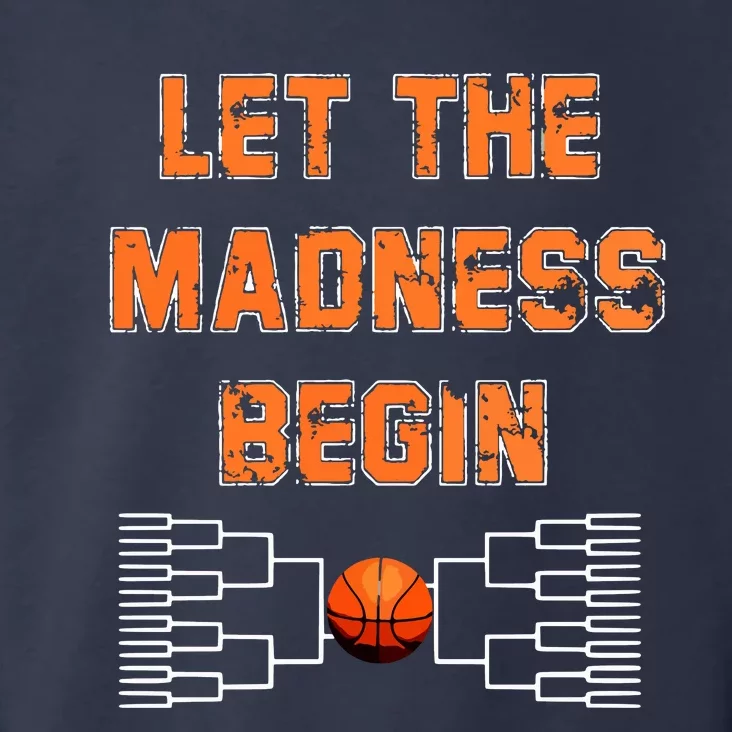 Let The Madness Begin Basketball Hoodie Toddler Hoodie