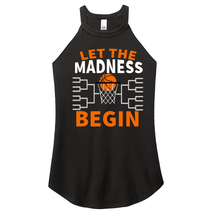 Let The Madness Begin College Basketball Women’s Perfect Tri Rocker Tank