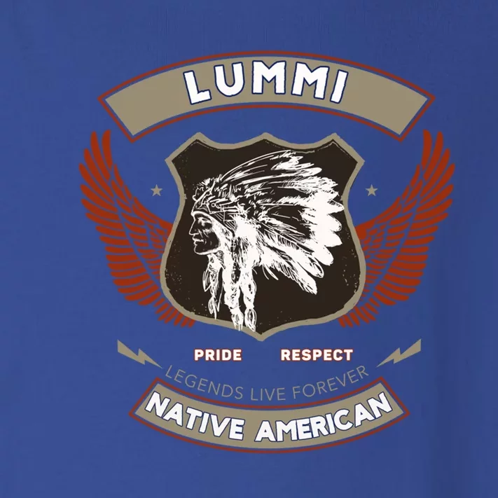 Lummi Tribe Native American Indian Pride Respect Retro Gift Toddler Long Sleeve Shirt