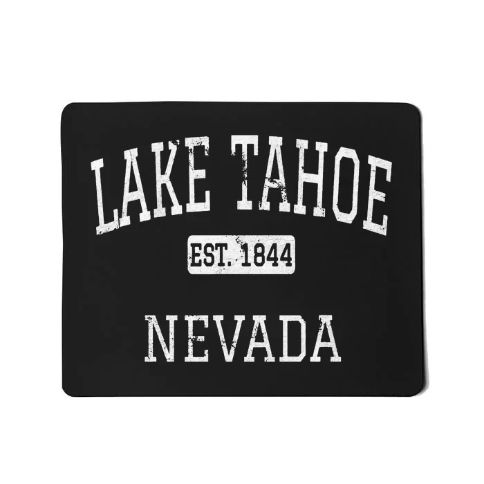 Lake Tahoe Nevada NV Vintage Mousepad