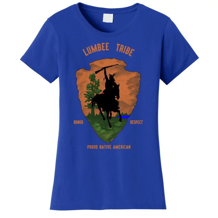 Lumbee Tribe Native American Indian Pride Vintage Retro Arro Gift Women's T-Shirt