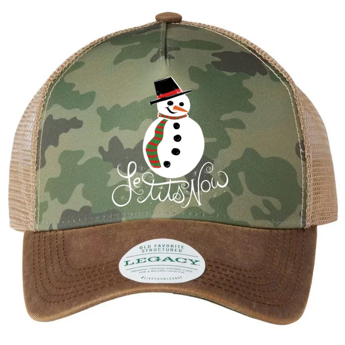 Le Tits Now Let It Snow Gift Legacy Tie Dye Trucker Hat