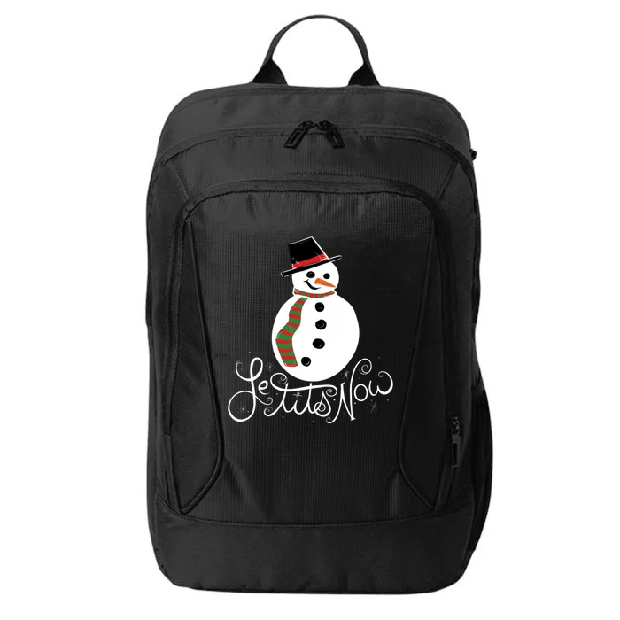 Le Tits Now Let It Snow Gift City Backpack