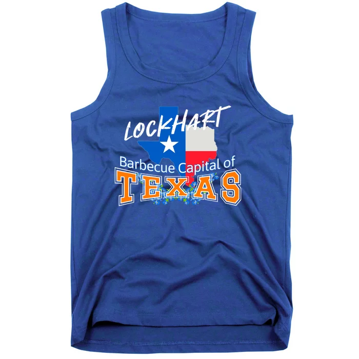 Lockhart Texas Nicknamed The Barbecue Capital Of Texas Gift Tank Top