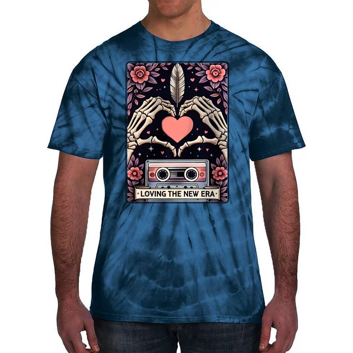 Loving The New Era Skeleton Hand Tie-Dye T-Shirt