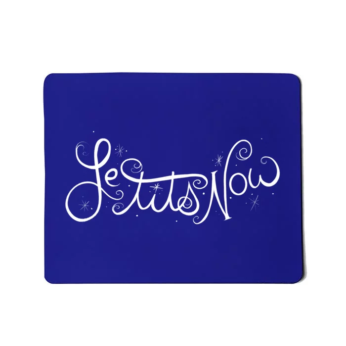 Le Tits Now Let It Snow Christmas Art Winter Great Gift Mousepad