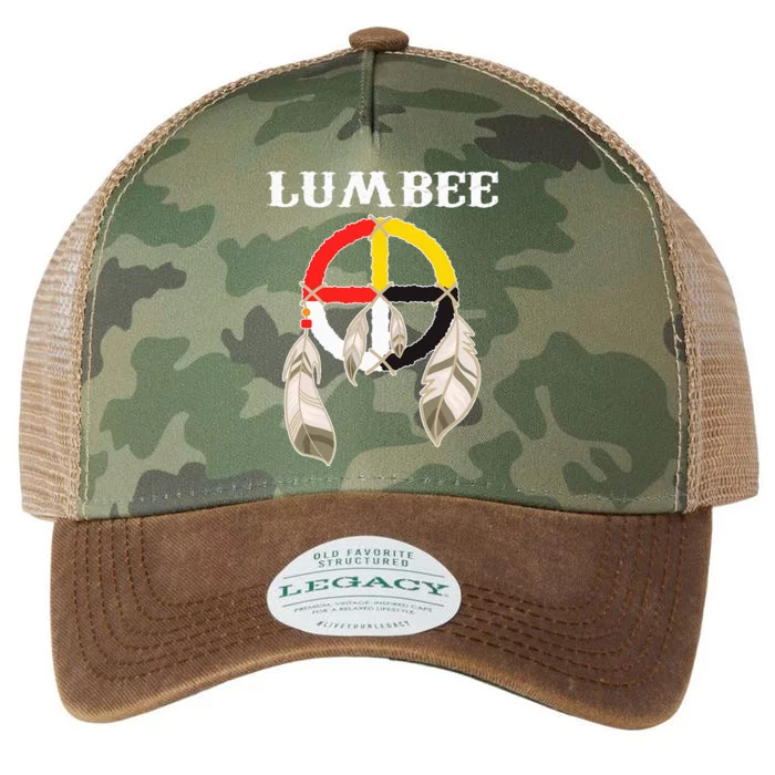 Lumbee Tribe Native American Indian Legacy Tie Dye Trucker Hat