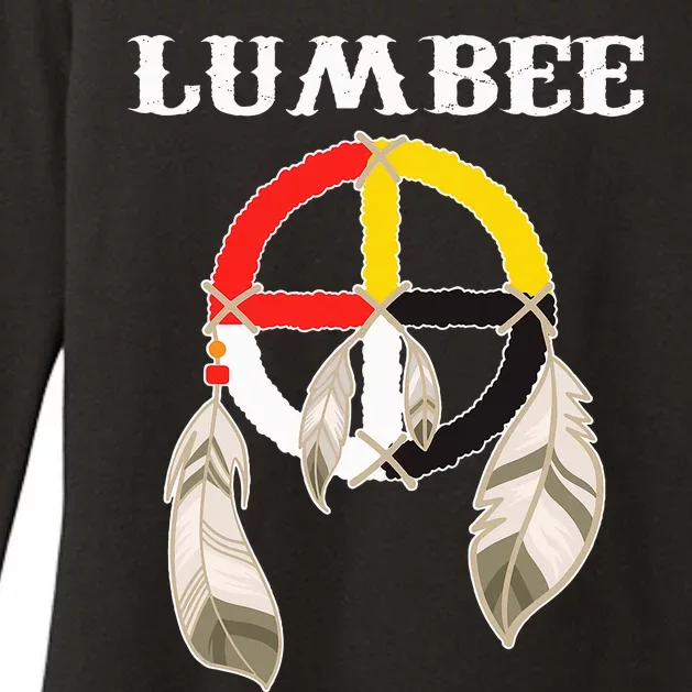 Lumbee Tribe Native American Indian Womens CVC Long Sleeve Shirt