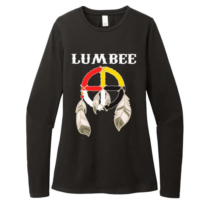 Lumbee Tribe Native American Indian Womens CVC Long Sleeve Shirt